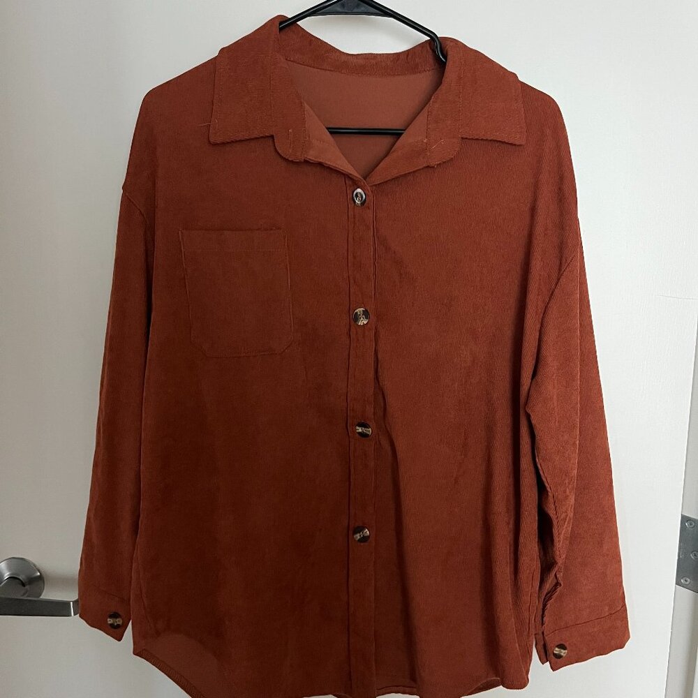 Corduroy Button Up